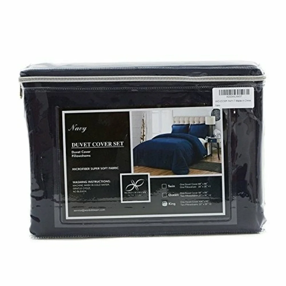 World Of Dream Brushed Microfiber Duvet Cover Set - Lightweight‎ And Soft - Twin